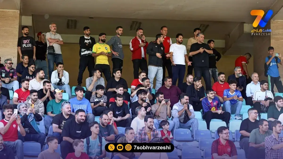 تمرین دوشنبه پرسپولیس با هوادار و اوسمار!