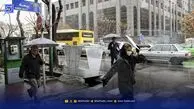 زمان بارش باران در تهران براساس پیش بینی هواشناسی