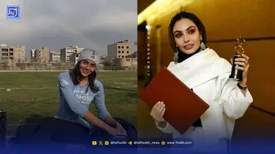 عصر سینما | صحرا اسداللهی در آغوش کودکی خودش؛ تصویری به مناسبت تولد