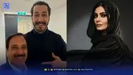 عصر سینما | صحرا اسداللهی در پشت صحنه تئاتر، بهرام افشاری و حمید معصومی نژاد در یک قاب