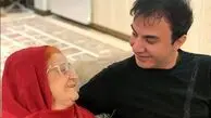عیادت آشا محرابی از مادر عمو پورنگ و سلفی سه نفره