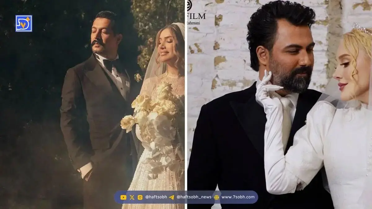 عکس روز | مجردی متین ستوده و آرام جعفری عروس های سینما ایران