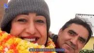 بیوگرافی فاطمه هاشمی و شوهرش مزدک مراقبتی و دخترش پریا