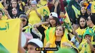 ‌ قاب امروز| تختی خوشحال از حضور دختران آبادانی در ورزشگاه