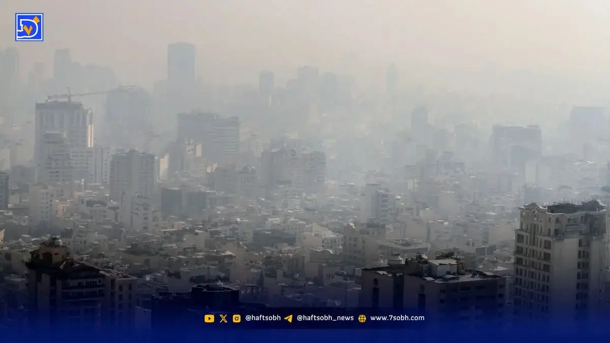 شاخص آلودگی هوای تهران در وضعیت قابل قبول