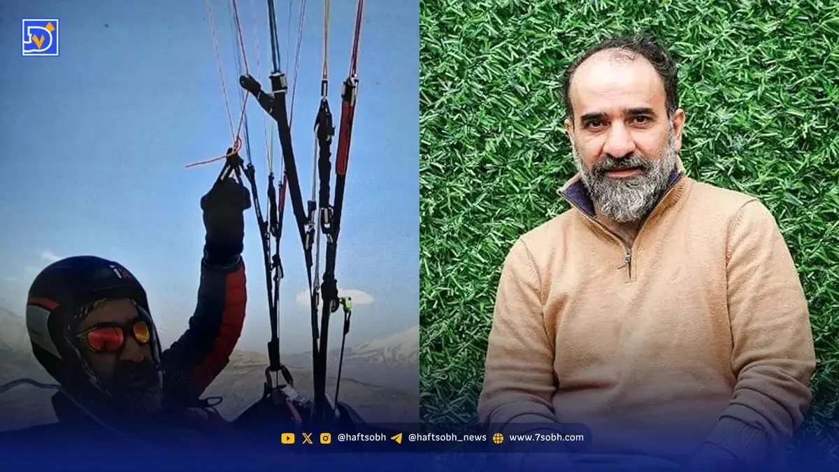 فیلم سقوط رضا امیرخانی که باعث ضربه مغزی او شد / ترس و وحشت مردم