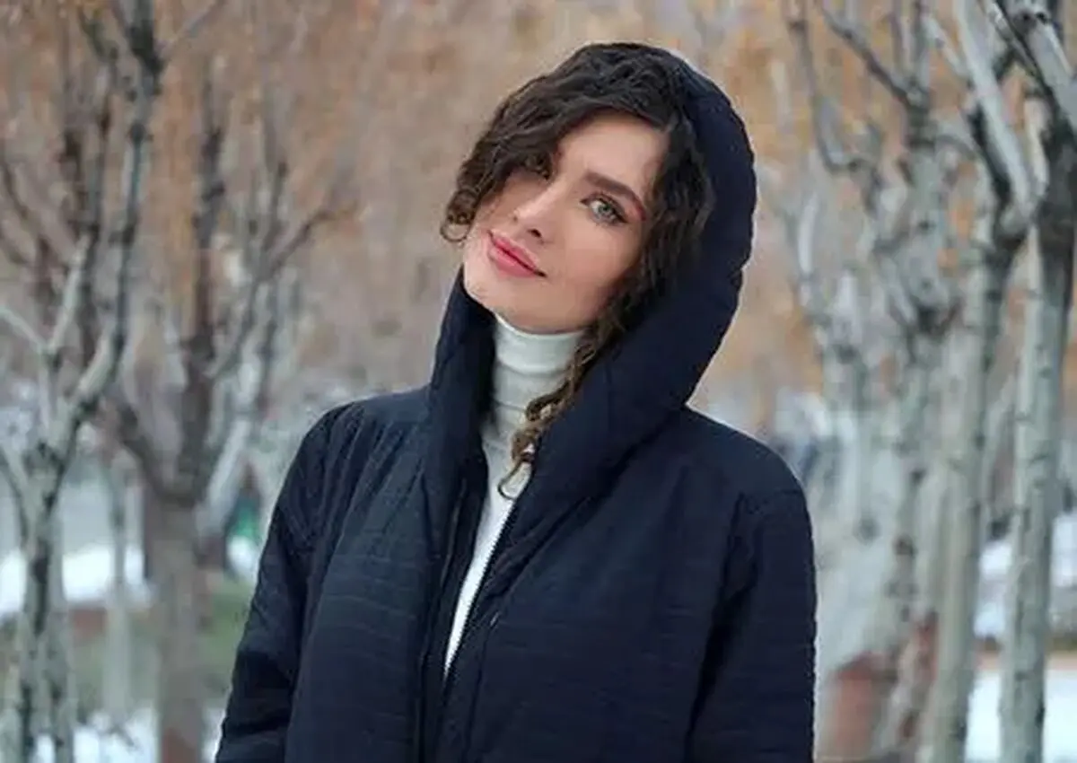 17 عکس جذاب ساناز سعیدی خانم بازیگر چشم رنگی