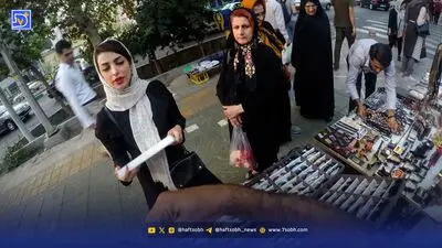 پیاده‌روها گرفتار بساط‌ها