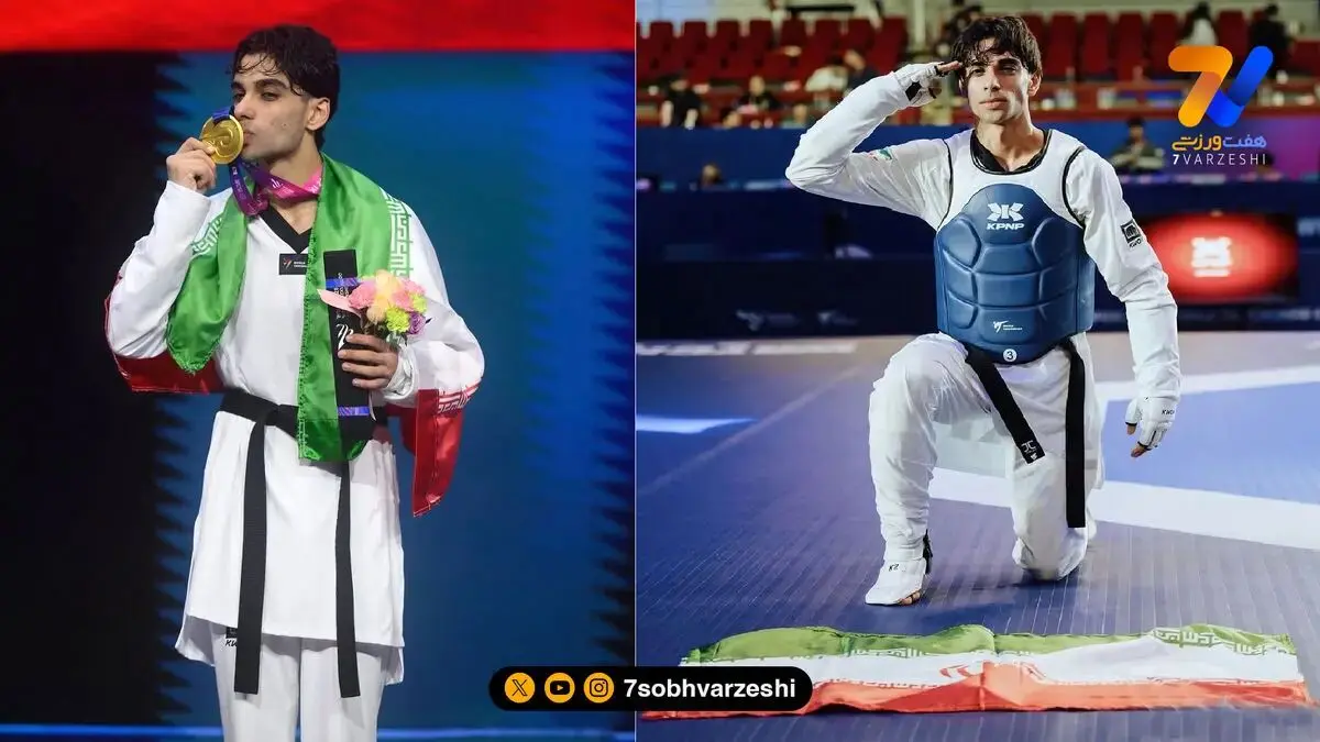 ‌ابوالفضل زندی امید اول تکواندو در المپیک 2028