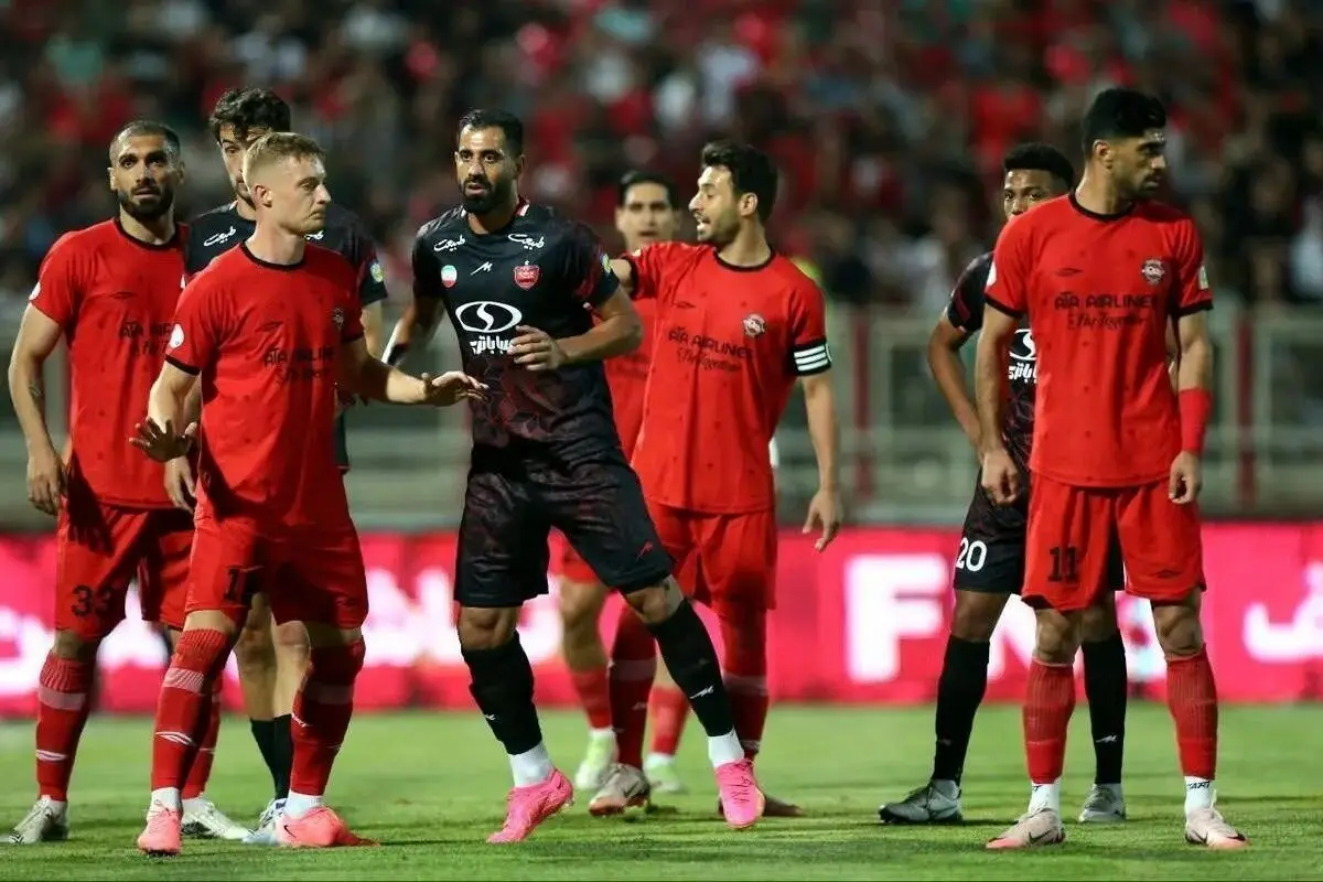 ساعت بازی تراکتور پرسپولیس + پخش زنده