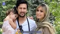 عاشقانه های خوشگل شاهرخ استخری و همسرش سپیده بزمی پور سر میز غذا/ چقدر به هم میان+عکس