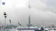 کاهش دمای هوای تهران و افزایش آلودگی طی امروز