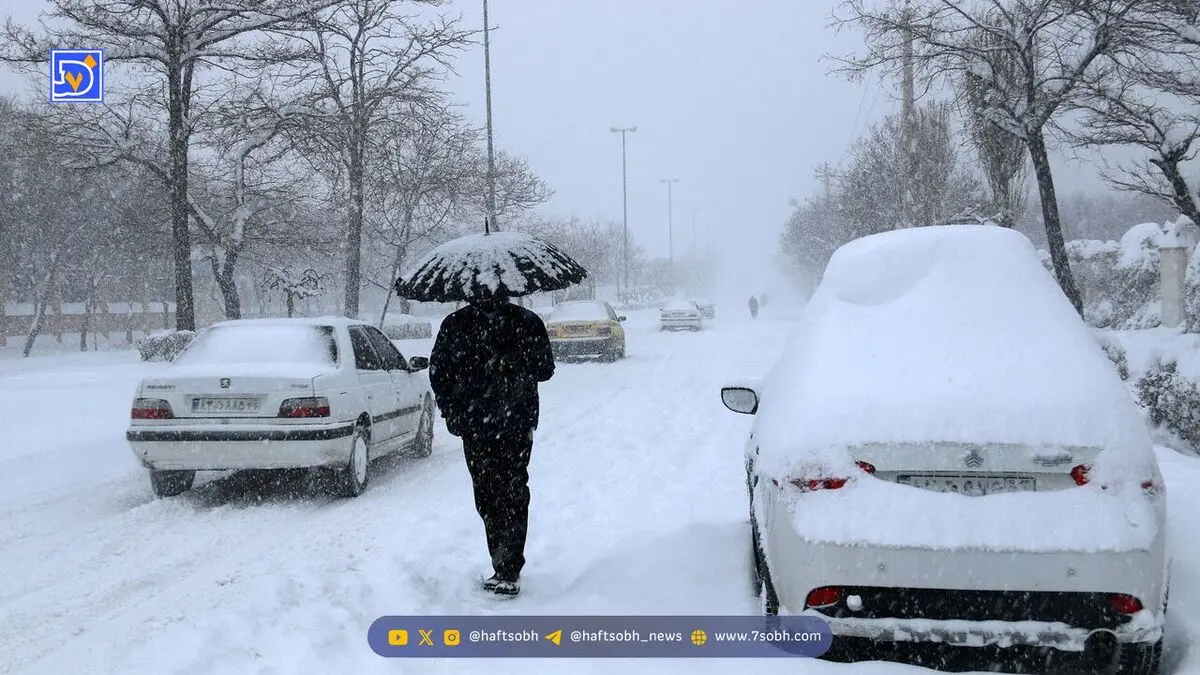 بارش برف در مشهد کشته داد + جزئیات