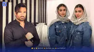 سنا و سونیا حسینی در حاشیه کنسرت سهراب پاکزاد