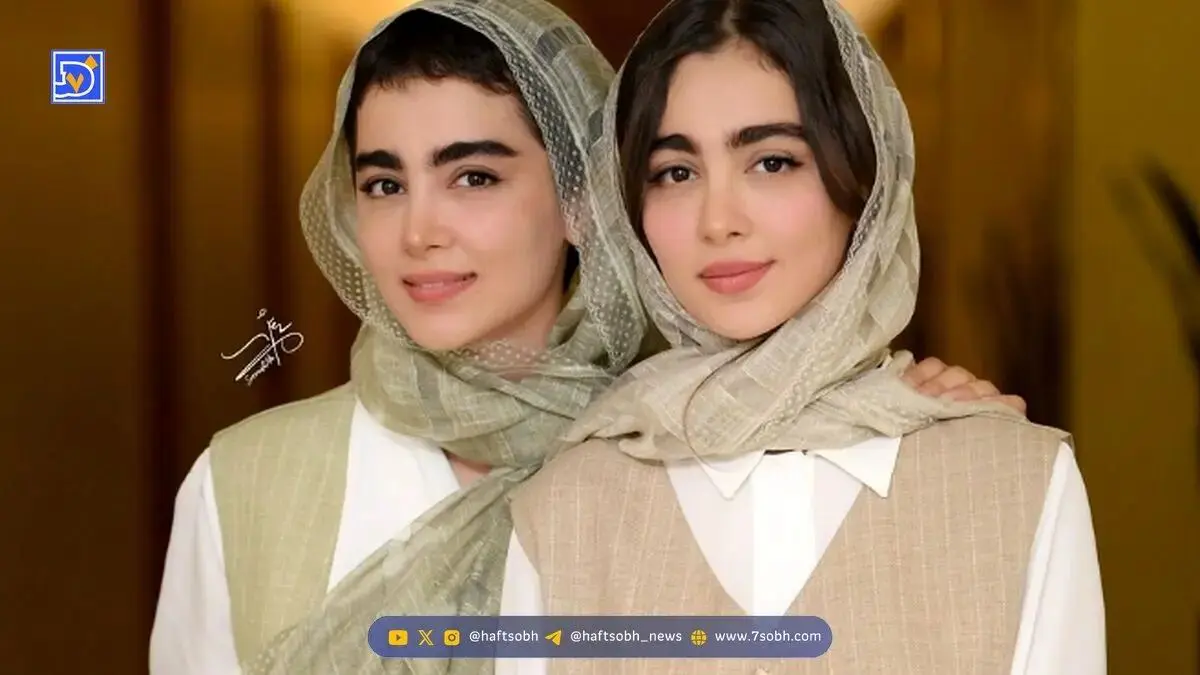 سونیا حسینی بازیگر پایتخت، با استایل پاییزی در کتابخانه