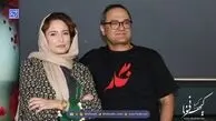 قاب خانوادگی جذاب از رامبد جـ‌وان با نگار جواهریان و فرزندش نوردخت/ دختر کپی پیست پدر!