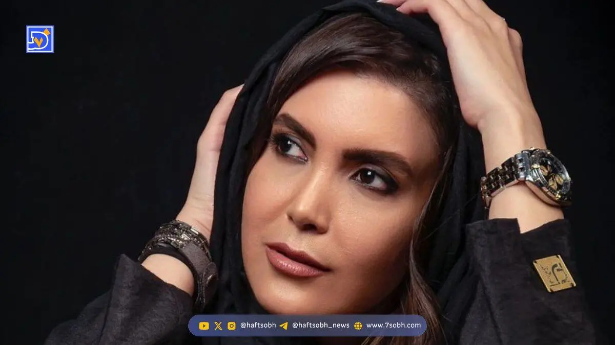 عکس پشت صحنه ای سامیه لک