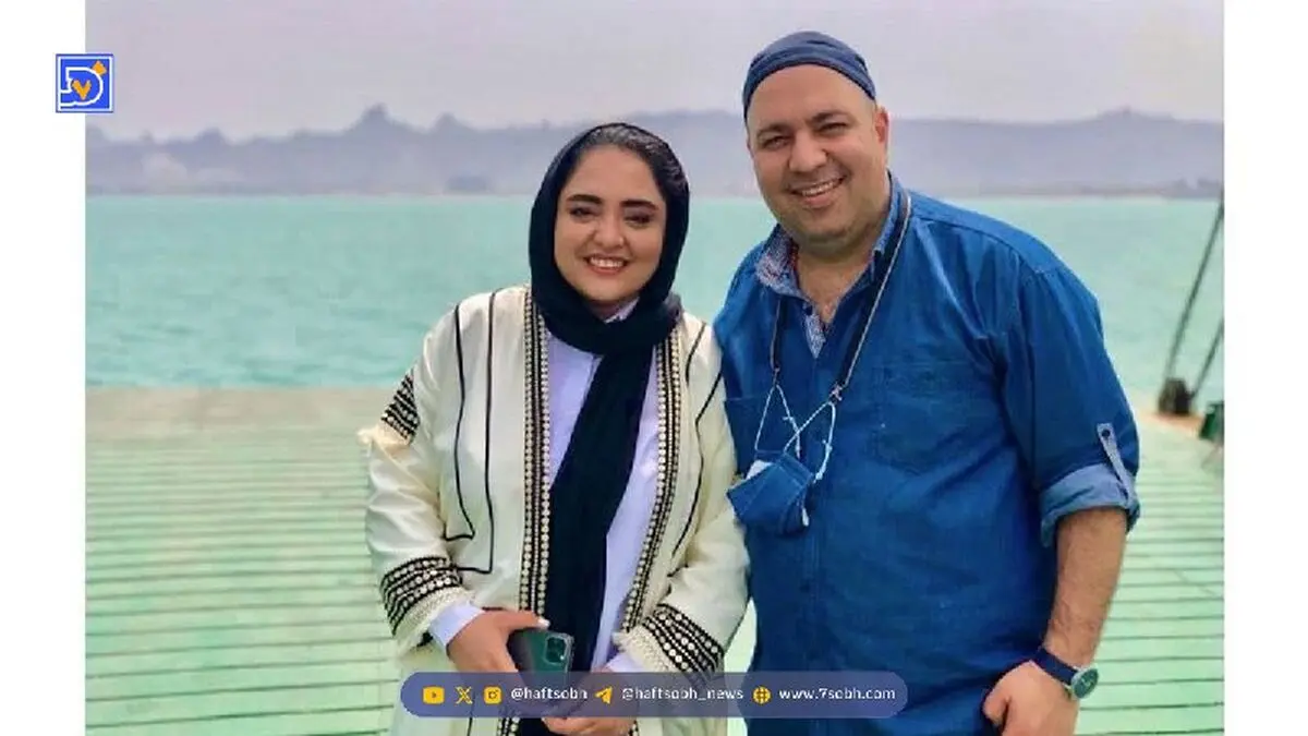 قاب عاشقانه علی اوجی و نرگس محمدی در خیابان‌های ونکوور کانادا + عکس