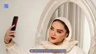 تیپ سلطنتی بهاره رهنما در جشن حافظ با رنگ سبز پولداری