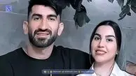 اکرم بانو زن علیرضا بیرانوند در لباس شب یلدایی اش