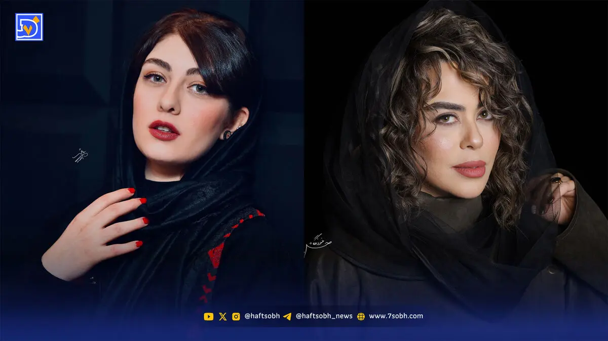 نگاه روز | یادگاری الهام اخوان و الیکا ناصری در پشت‌ صحنه نمایش جشن