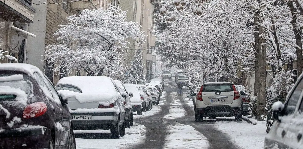 سرمای بی سابقه در راه تهران/ دمای هوا به شدت منفی می‌شود
