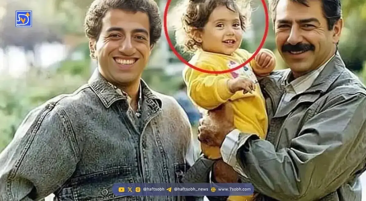 سفر در زمان| عکس های جدید نوزاد فیلم دو نفر و نصفی پس از 34 سال!