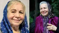 تغییر چهره شمسی فضل‌اللهی بازیگر سریال سه در چهار بعد از گذشت ۱۷ سال