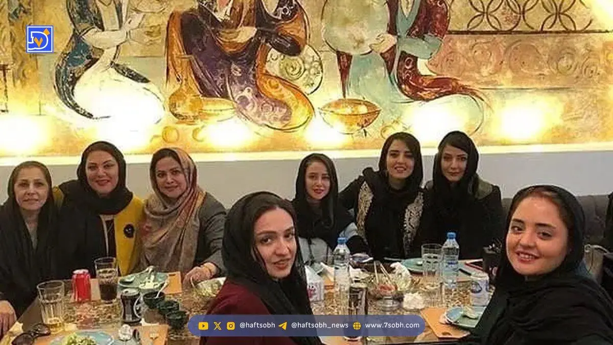 رستوران گردی| لاله اسکندری و همسرش، نرگس محمدی، الناز حبیبی، گلاره عباسی، سمیرا حسن پور، محمدرضا هدایتی و.