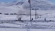قطعی برق 150 روستای کردستان بر اثر بارش برف شدید و کولاک