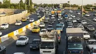 ترافیک سنگین در آزادراه‌های اصلی منتهی به تهران