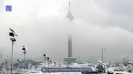 هواشناسی تهران سه‌شنبه ۹ دی ۱۴۰۴| بارش برف کاهش محسوس دمای هوا