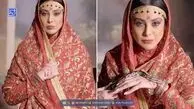 عکس| استایل کلاسیک آزاده صمدی در اصفهان / حلیمه فیلم صدام باز هم توجه‌ها را به خود جلب کرد