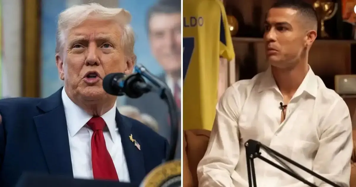 کریستیانو رونالدو: من از دونالد ترامپ مشهورترم