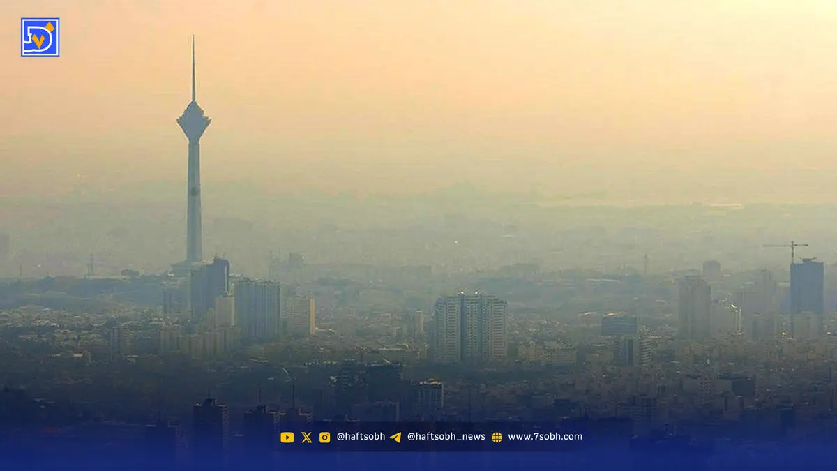 شاخص کیفیت هوای تهران نارنجی شد