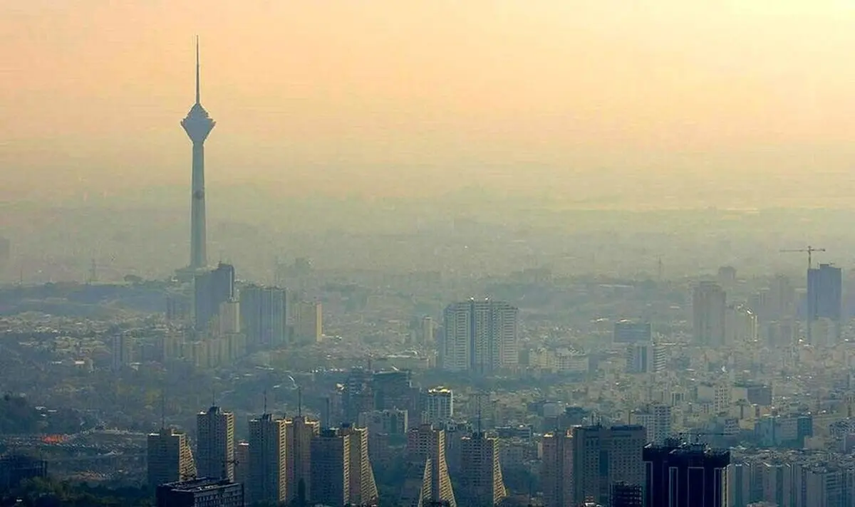 هوای تهران آلوده می‌شود
