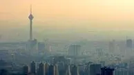 هوای تهران آلوده می‌شود
