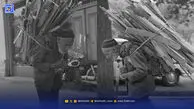 تهران قدیم| تصاویری تماشایی از آخرین هیزم‌فروشان تهران