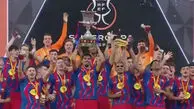 بارسا 3-2 رئال: آبی اناری‌ها قهرمان سوپرجام شدند