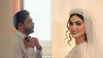 عروسی شاهانه مریم مومن و شوهرش سهیل