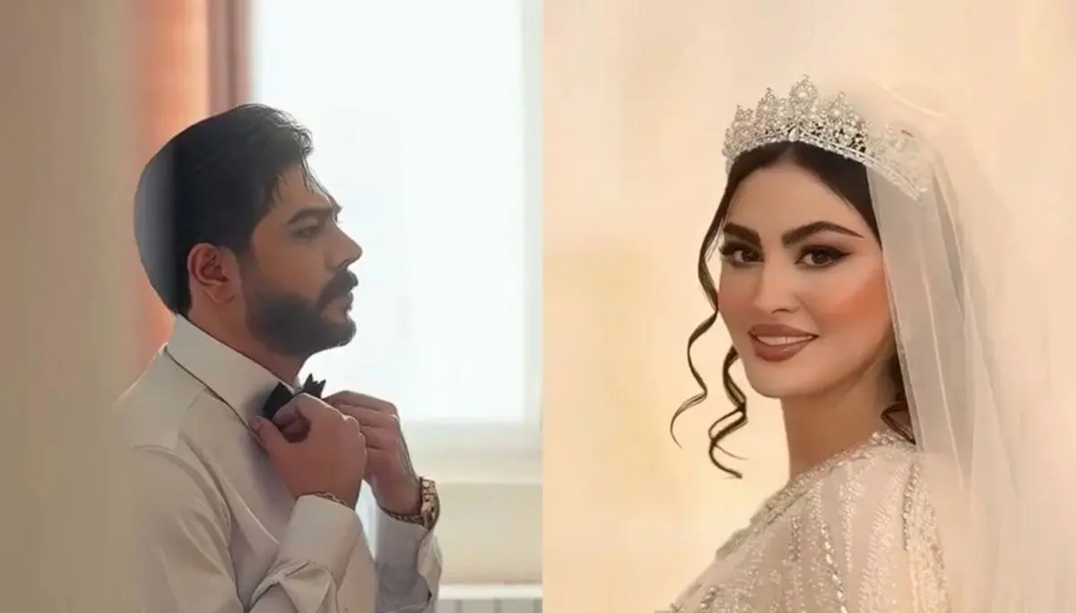 عروسی شاهانه مریم مومن و شوهرش سهیل