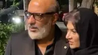 شری زن ارسطو در مراسم ختم مادر هما