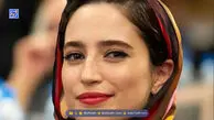 سفر در زمان|  نگار جواهریان بازیگر سریال وحشی در یک سالگی با چهره ای بامزه؛ سال62