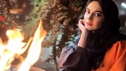 مهشید جوادی مرضیه «بچه مهندس» سیگار به دست در یک محفل خصوصی + عکس