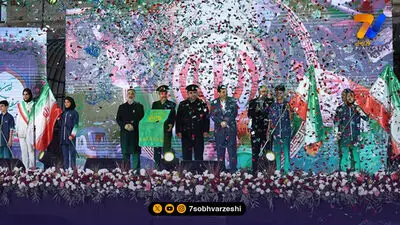 بدرقه پرچمداران کاروان «فرشته‌های میناب» با حضور وزیر ورزش