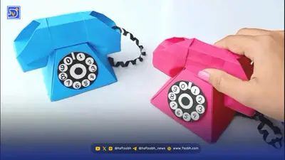 آموزش ساخت کاردستی جالب چرخ و فلک با مقوا و وسایل ساده