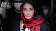 عکس زیرخاکی هدیه تهرانی با ابوالفضل پورعرب