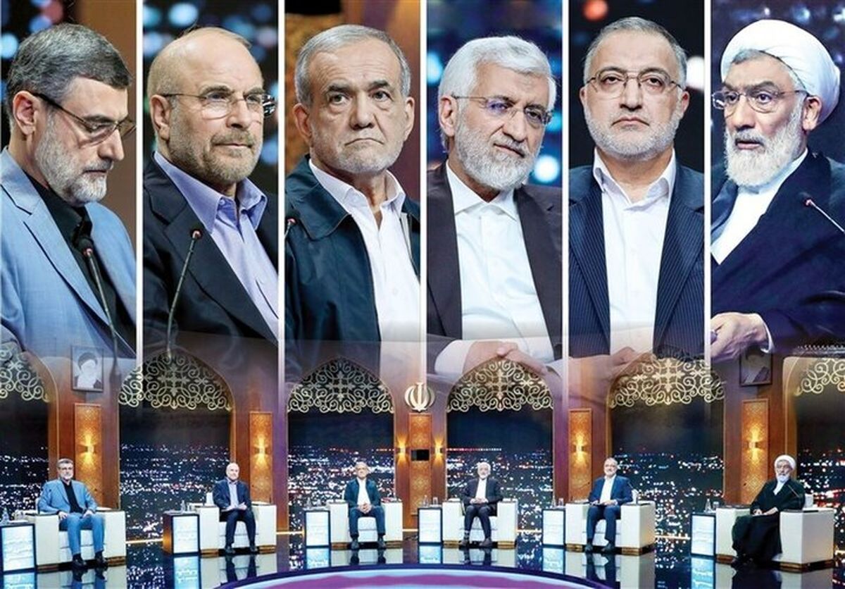 ببینید | تفاوت پوشش خبری صداوسیما برای پزشکیان و جلیلی