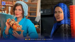 نگاهی به خونه زندگی ساناز سعیدی، با دکوراسیون شاه نشین و مجلل