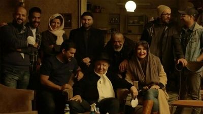  زیبایی لیلا حاتمی با این میکاپ غلیظ صد برابر شد! 